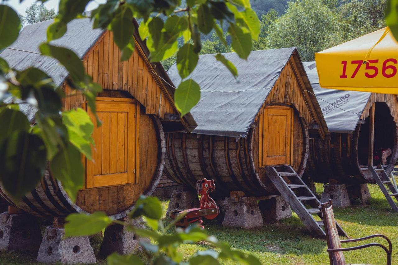Rafting Kamp Dvije Vrbe Hotel Foca Buitenkant foto