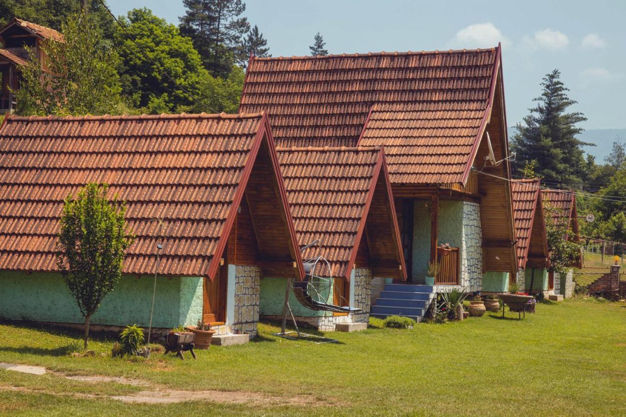 Rafting Kamp Dvije Vrbe Hotel Foca Buitenkant foto