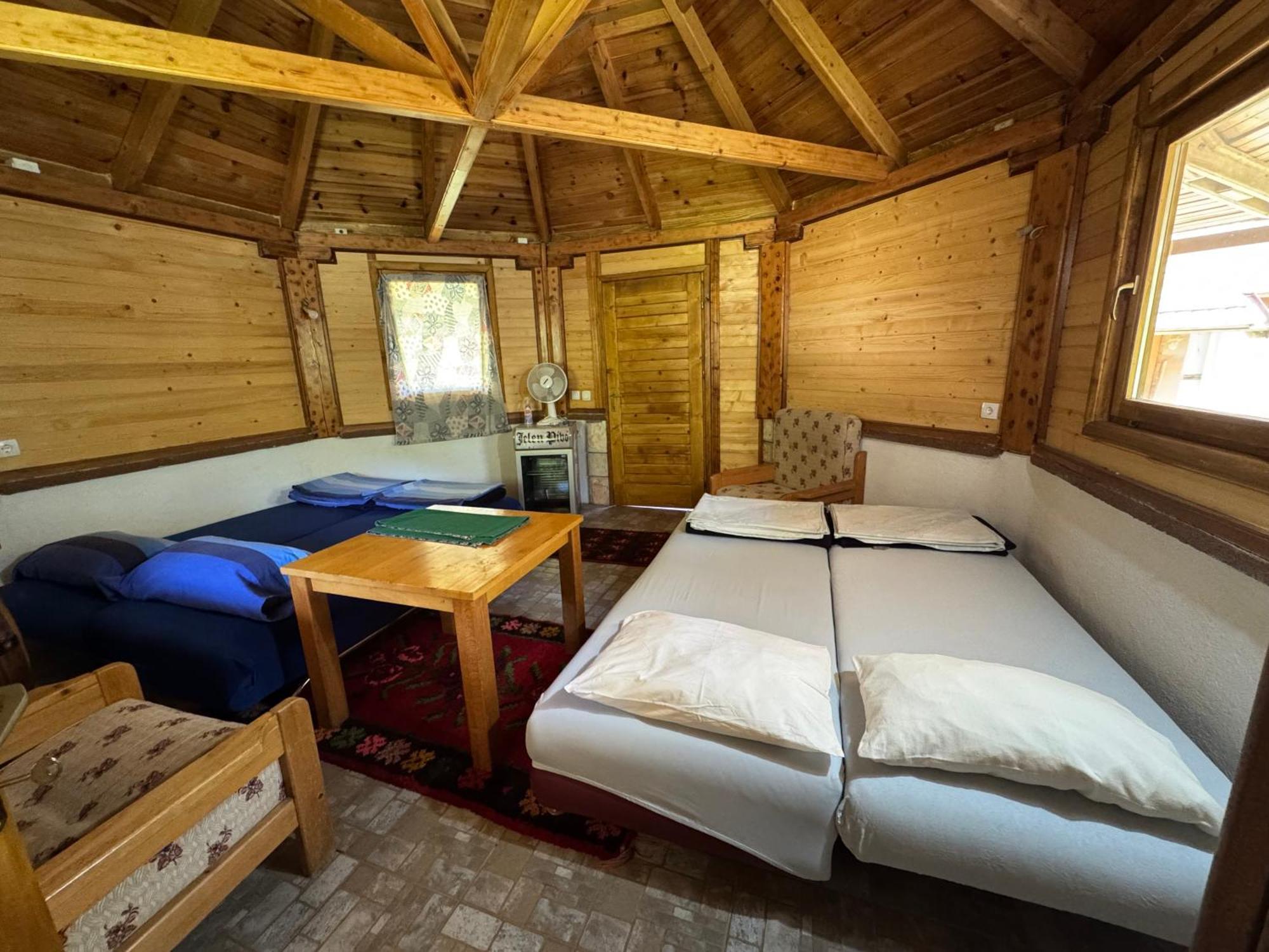 Rafting Kamp Dvije Vrbe Hotel Foca Buitenkant foto