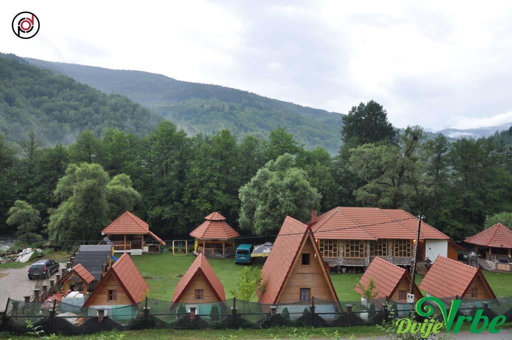 Rafting Kamp Dvije Vrbe Hotel Foca Buitenkant foto