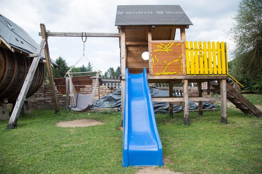 Rafting Kamp Dvije Vrbe Hotel Foca Buitenkant foto